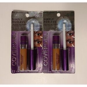 2-‎ Covergirl Simply Ageless Triple Action Concealer #380 Soft Sable